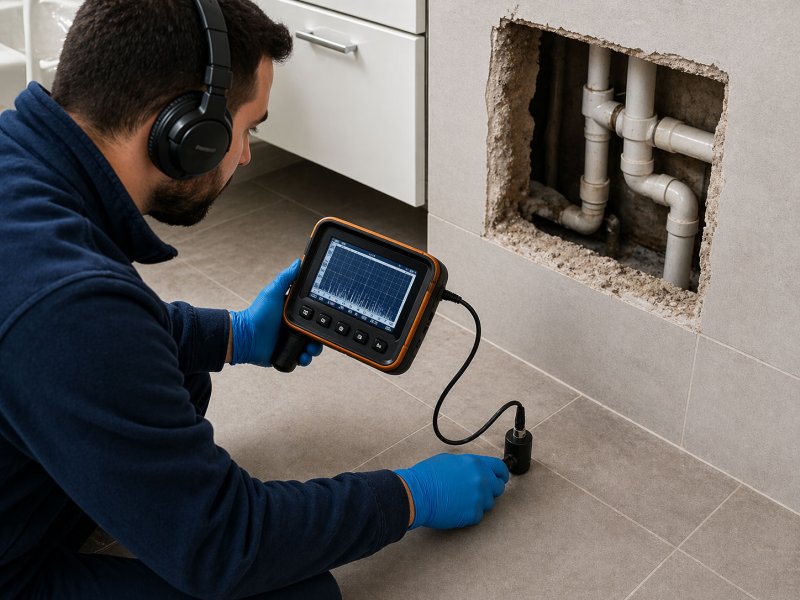 Su Kaçak Tespiti ve Tamiri